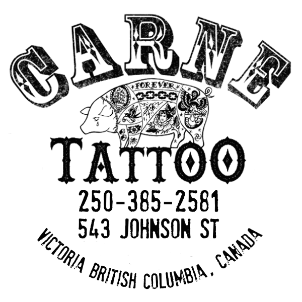 Twisted Metal tattoo in Victoria, BC, Canada